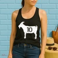 Goat 10 Miami Soccer Team Women's Tank Top thumb 2