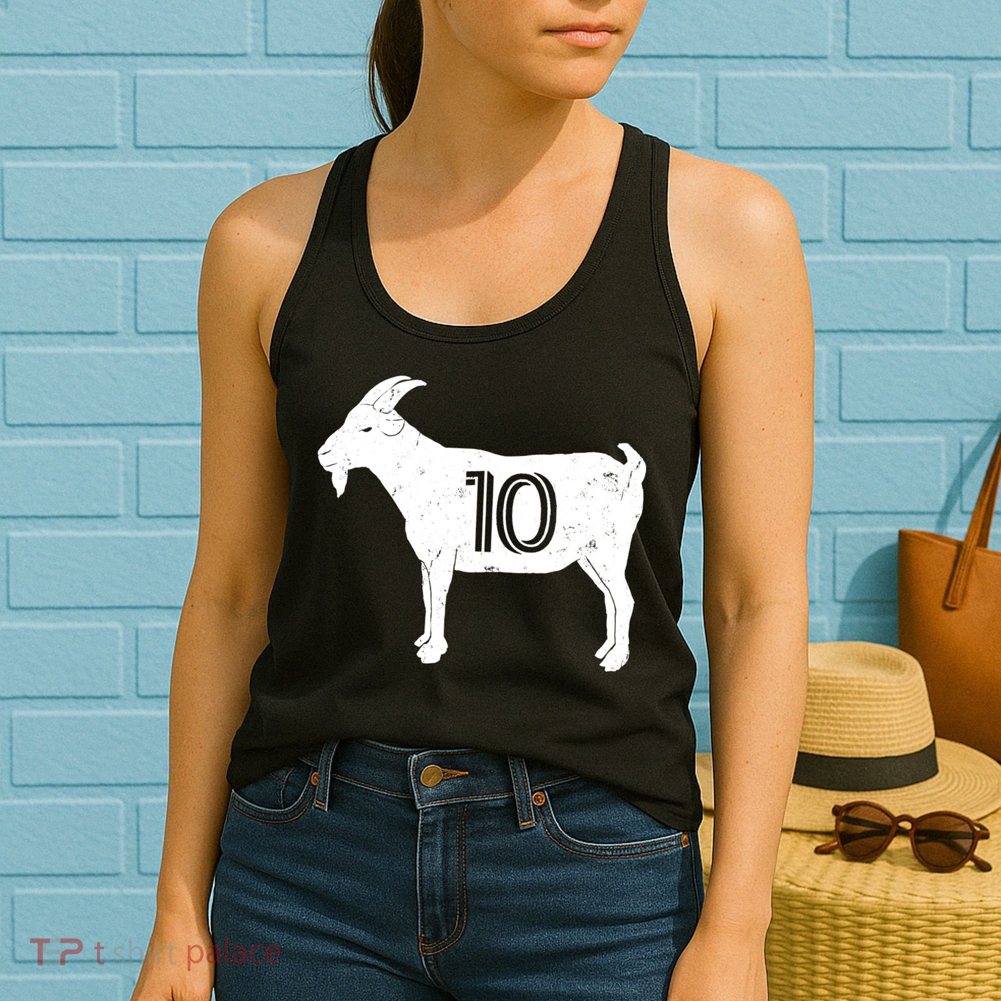 Goat 10 Miami Soccer Team Women's Tank Top