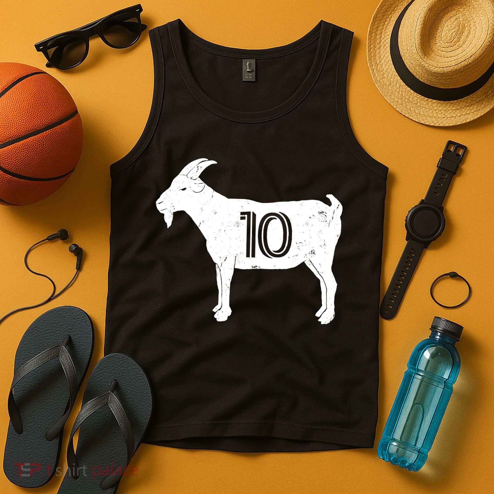 Goat 10 Miami Soccer Team Tank Top