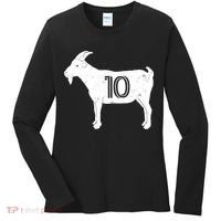 Goat 10 Miami Soccer Team Women's Long Sleeve Shirt thumb 0