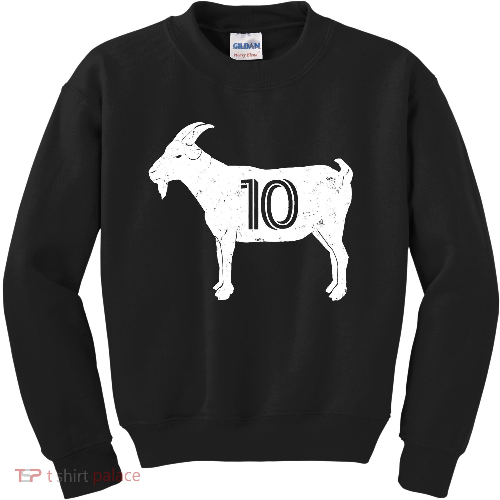 Goat 10 Miami Soccer Team Kids Sweatshirt