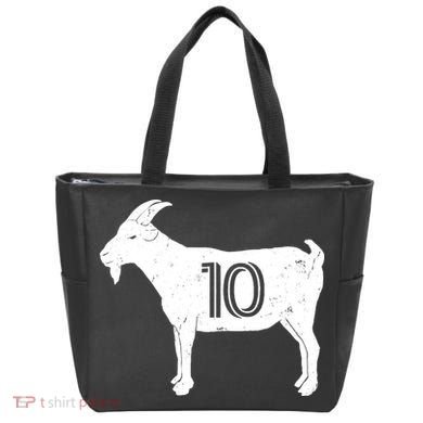 Goat 10 Miami Soccer Team Tote Bag