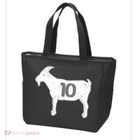 Goat 10 Miami Soccer Team Tote Bag thumb 3