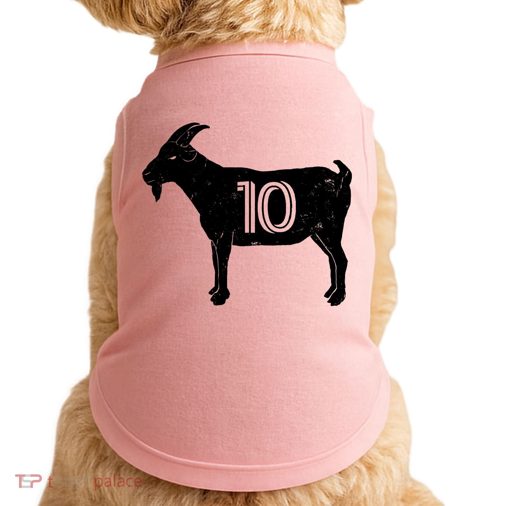 Goat 10 Miami Soccer Team Doggie Tank