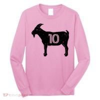 Goat 10 Miami Soccer Team Long Sleeve Shirt thumb 0
