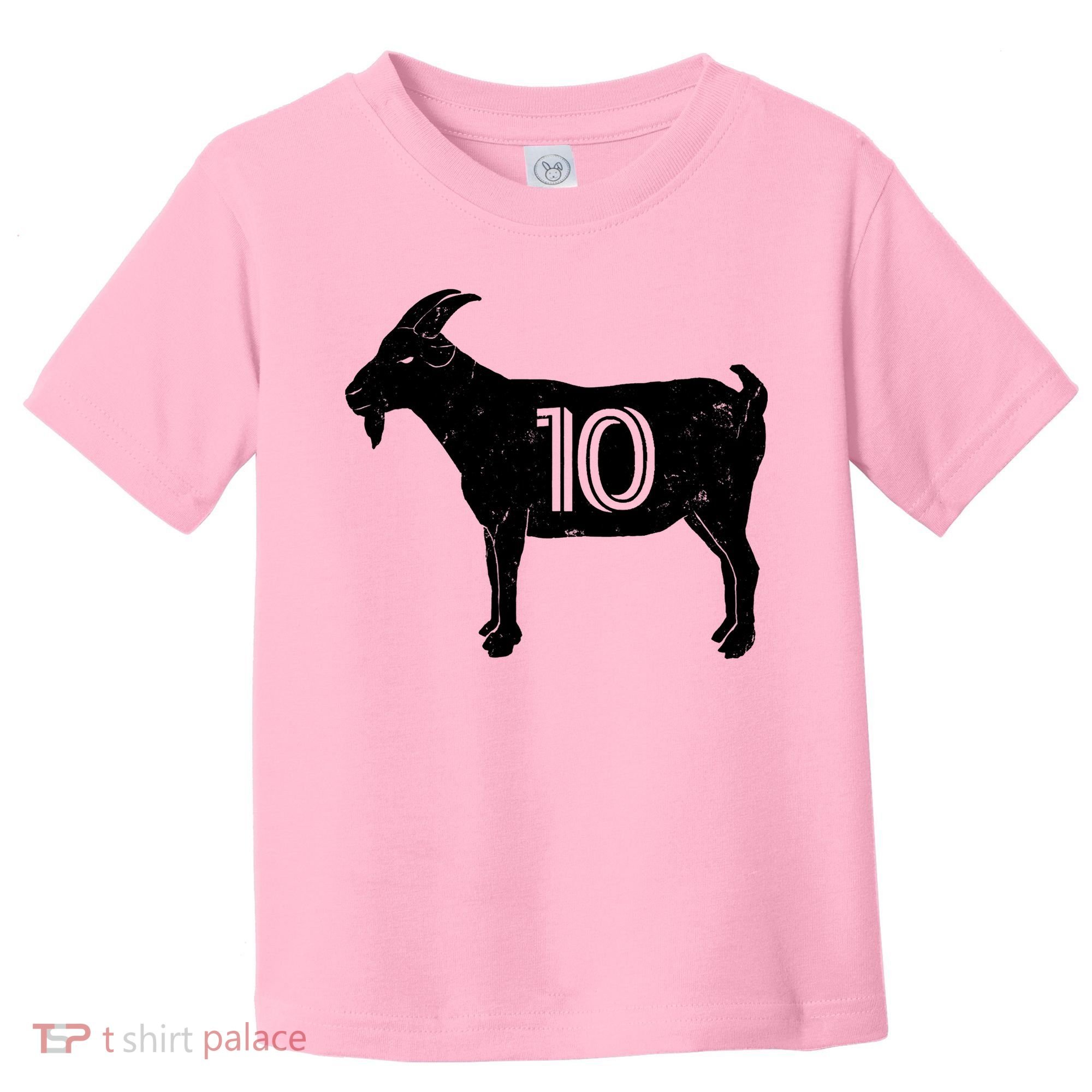 Goat 10 Miami Soccer Team Toddler T-Shirt