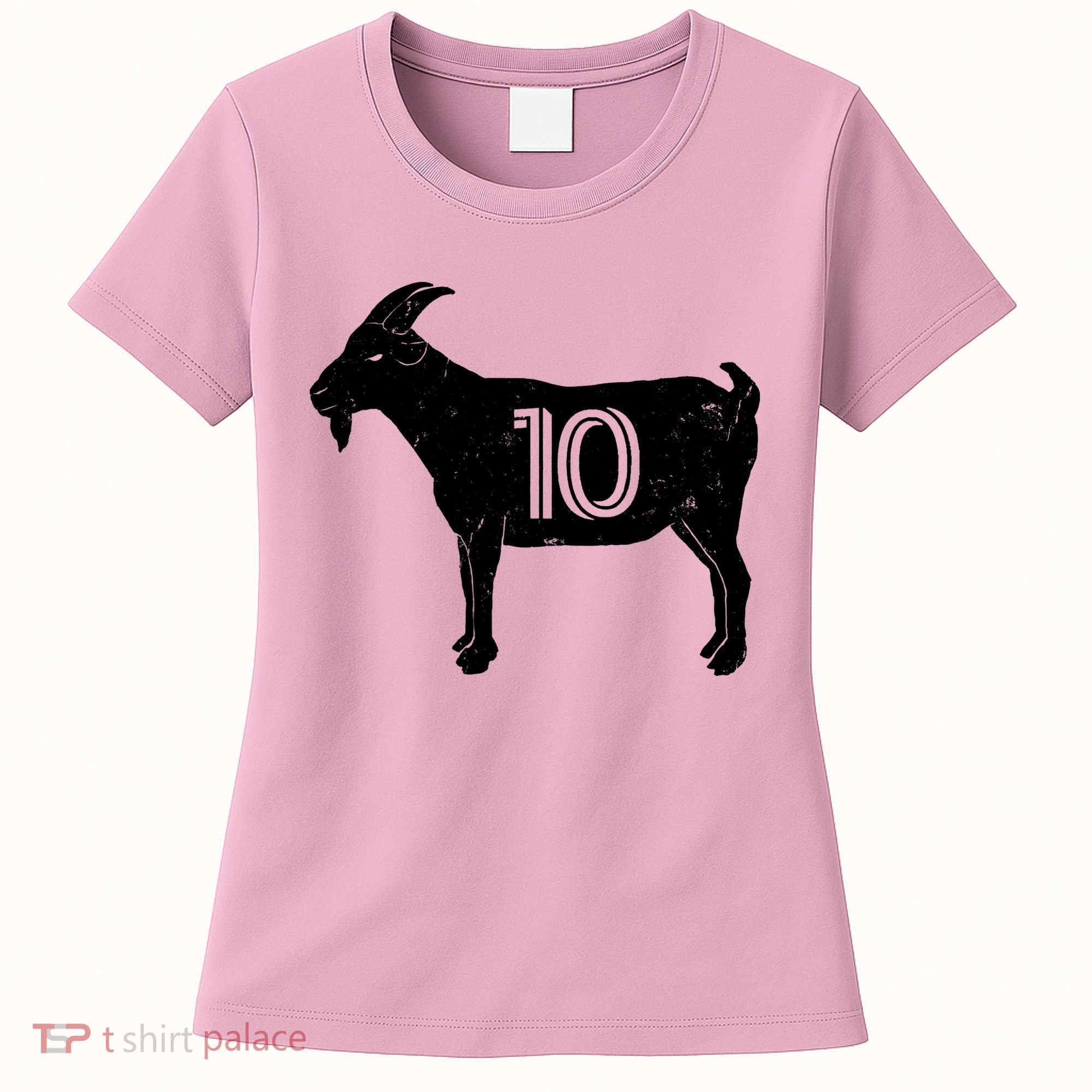 Goat 10 Miami Soccer Team Women's T-Shirt