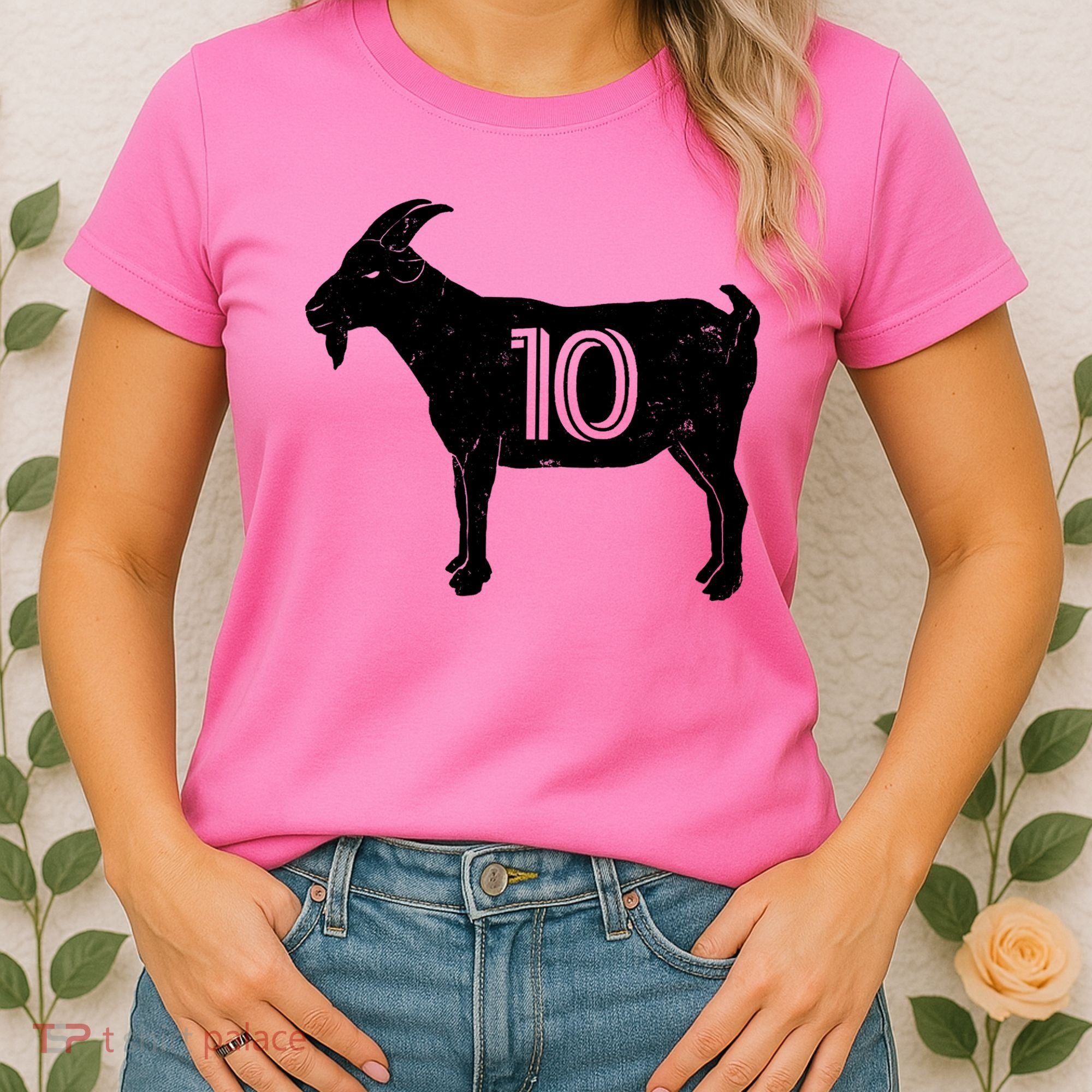 Goat 10 Miami Soccer Team Women's T-Shirt