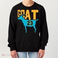 GOAT 23 Air Retro Aqua 5s Matching Women's Sweatshirt thumb 0