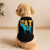 GOAT 23 Air Retro Aqua 5s Matching Doggie Tank thumb 2