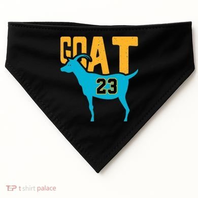 GOAT 23 Air Retro Aqua 5s Matching USA-Made Doggie Bandana