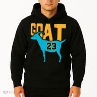 GOAT 23 Air Retro Aqua 5s Matching Hoodie thumb 2