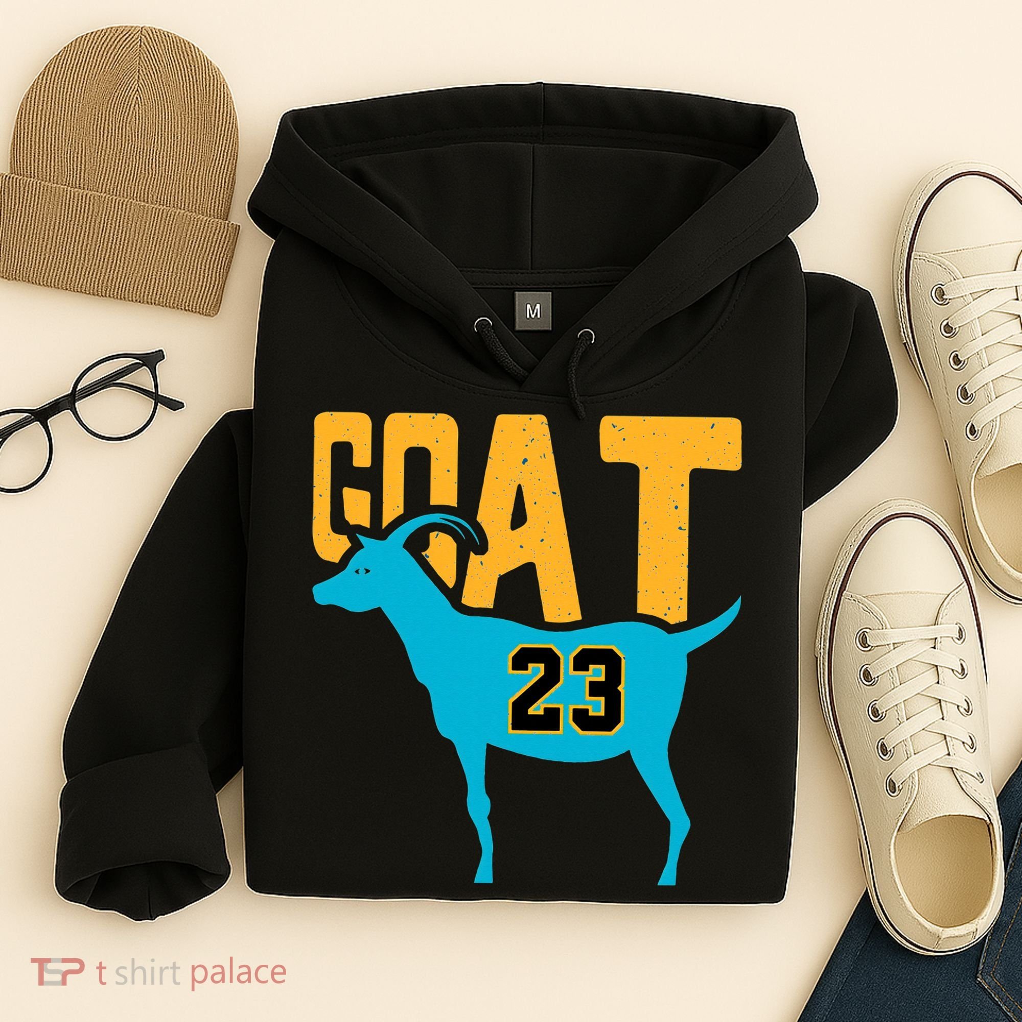 GOAT 23 Air Retro Aqua 5s Matching Hoodie