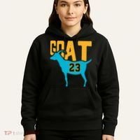 GOAT 23 Air Retro Aqua 5s Matching Hoodie thumb 5