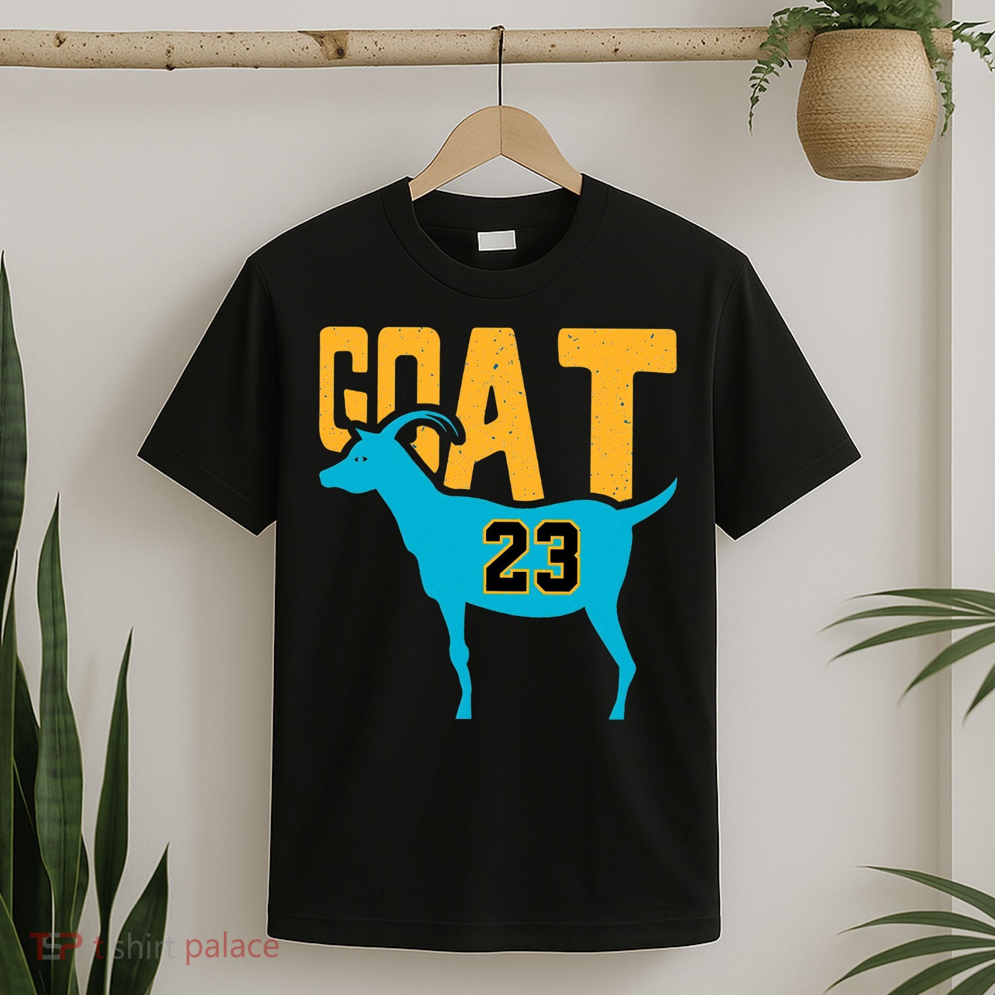 GOAT 23 Air Retro Aqua 5s Matching T-Shirt