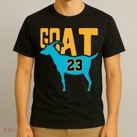 GOAT 23 Air Retro Aqua 5s Matching T-Shirt thumb 3