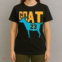 GOAT 23 Air Retro Aqua 5s Matching T-Shirt thumb 4