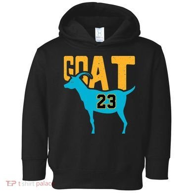 GOAT 23 Air Retro Aqua 5s Matching Toddler Hoodie