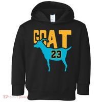 GOAT 23 Air Retro Aqua 5s Matching Toddler Hoodie thumb 0