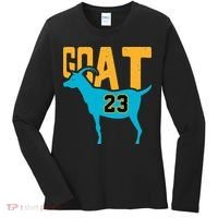 GOAT 23 Air Retro Aqua 5s Matching Women's Long Sleeve Shirt thumb 0