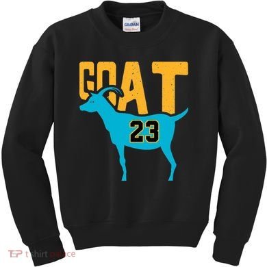 GOAT 23 Air Retro Aqua 5s Matching Kids Sweatshirt