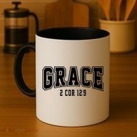 Grace 2 Core 12:9 Bible Verse Christian Coffee Mug thumb 4