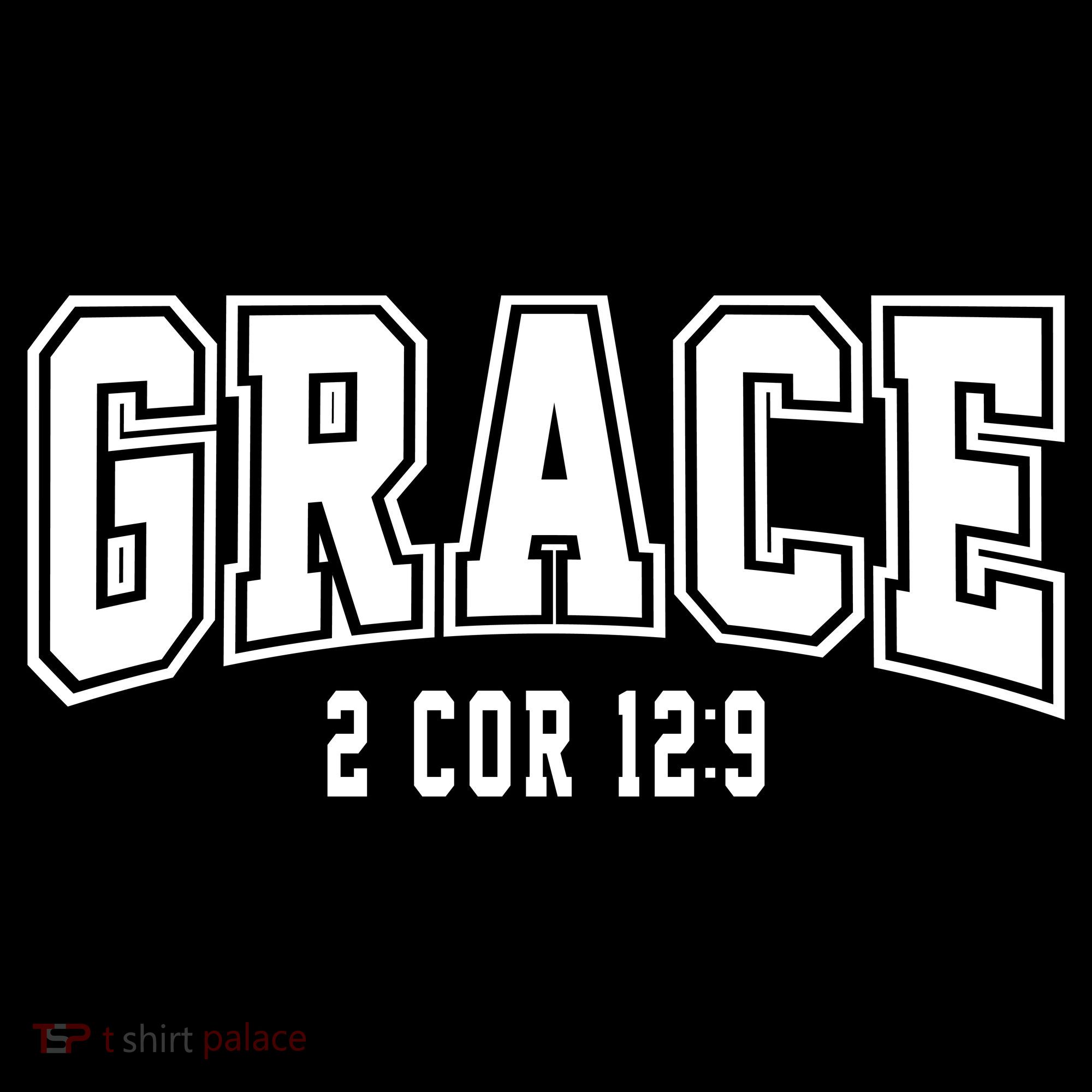 Grace 2 Core 12:9 Bible Verse Christian Women's Hoodie