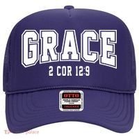 Grace 2 Core 12:9 Bible Verse Christian Hat thumb 0