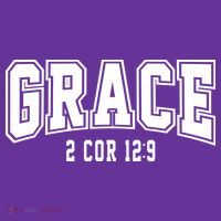 Grace 2 Core 12:9 Bible Verse Christian Toddler T-Shirt thumb 4