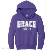 Grace 2 Core 12:9 Bible Verse Christian Kids Hoodie thumb 0