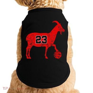 GOAT 23 Funny Basketball Doggie Tank