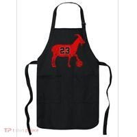 GOAT 23 Funny Basketball Apron thumb 0