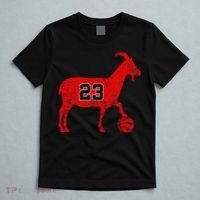 GOAT 23 Funny Basketball T-Shirt thumb 5