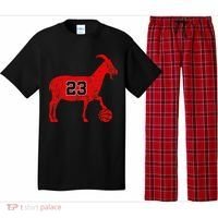 GOAT 23 Funny Basketball Pajama Set thumb 0