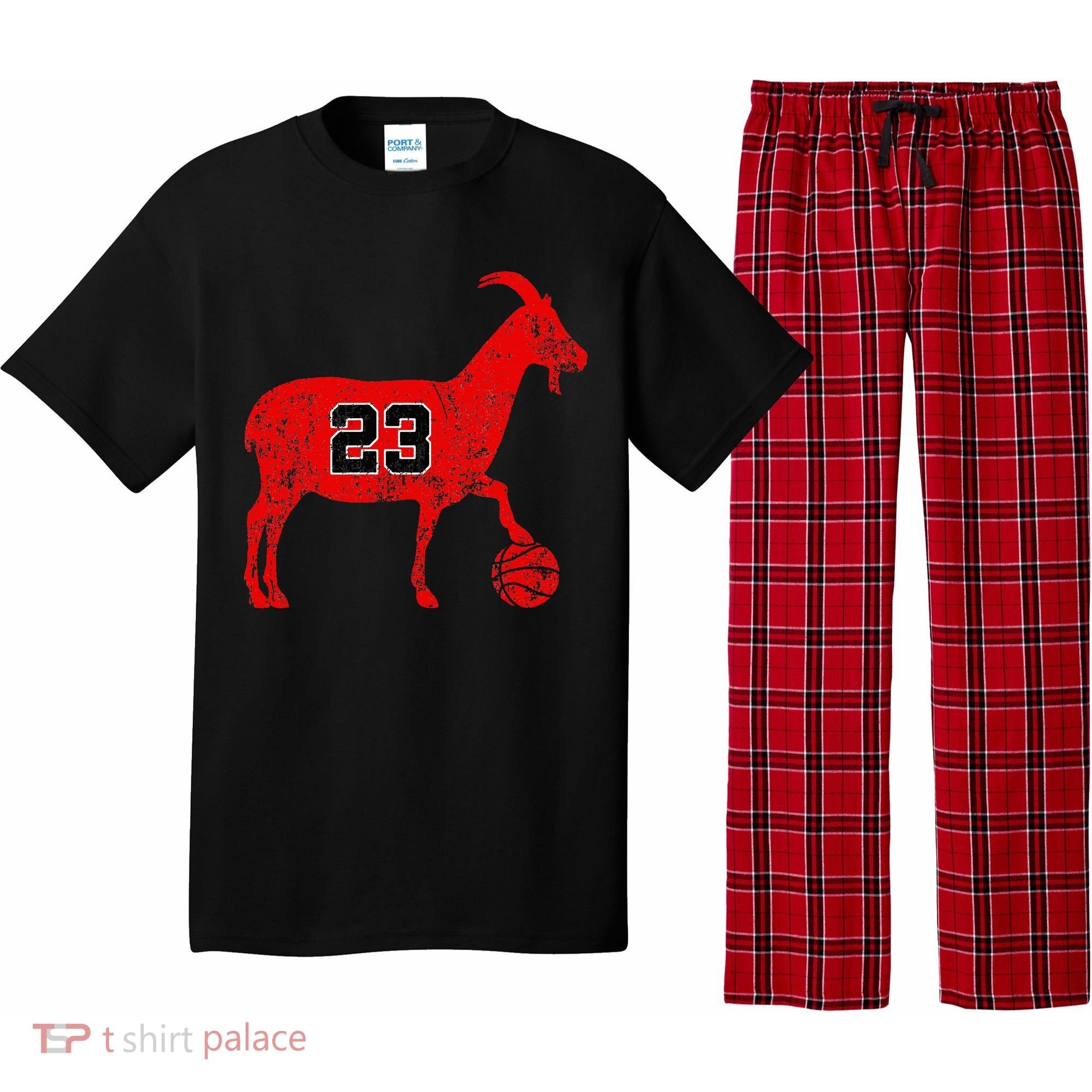 GOAT 23 Funny Basketball Pajama Set