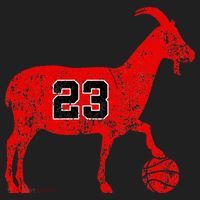 GOAT 23 Funny Basketball Tumbler thumb 3