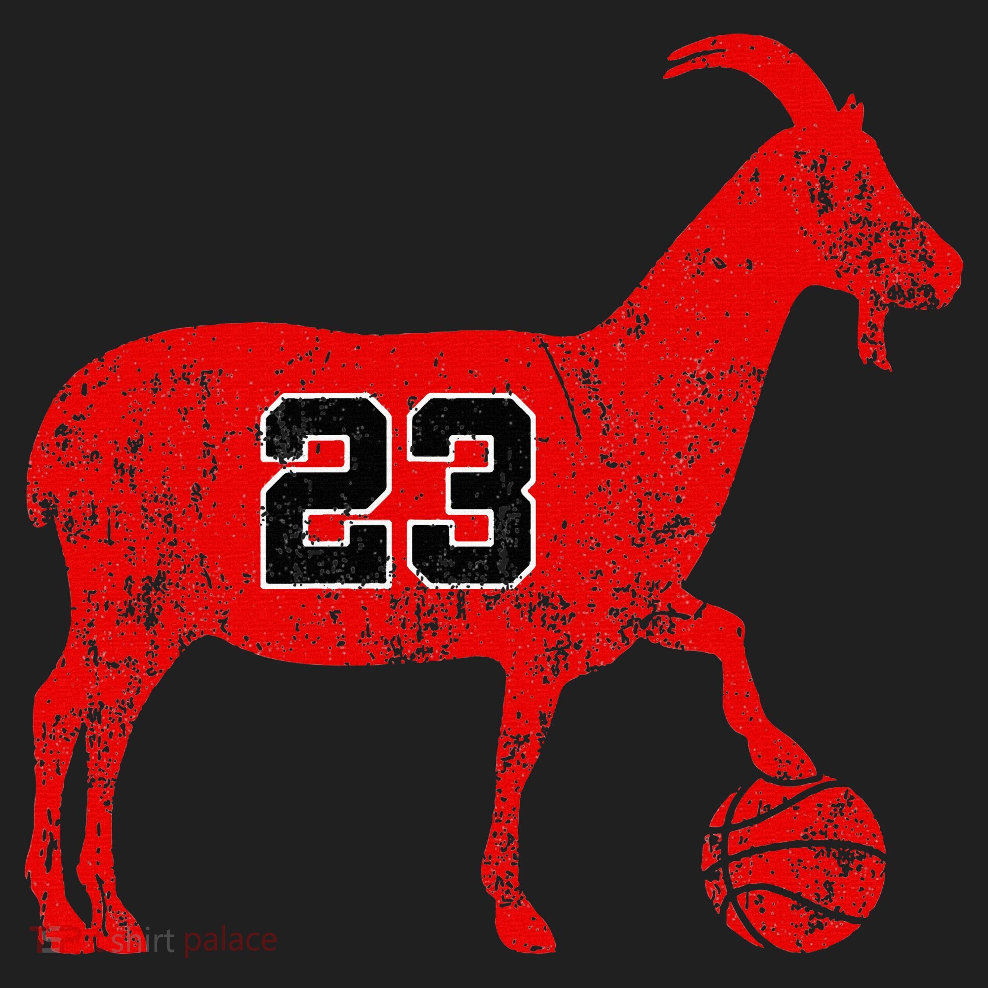 GOAT 23 Funny Basketball Tumbler