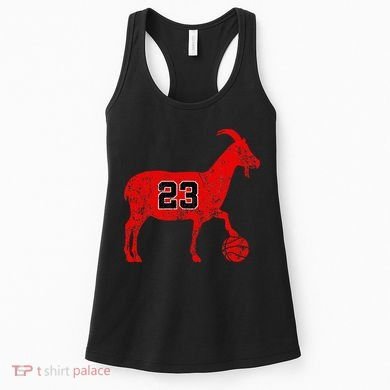 GOAT 23 Funny Basketball Women's Tank Top