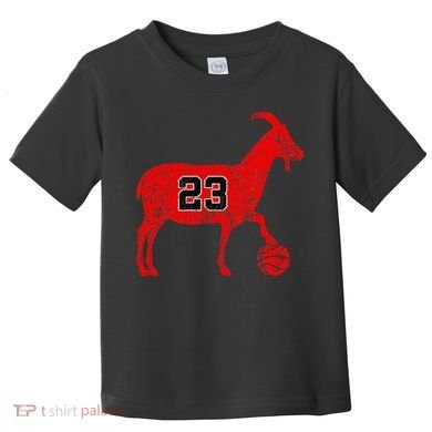 GOAT 23 Funny Basketball Toddler T-Shirt