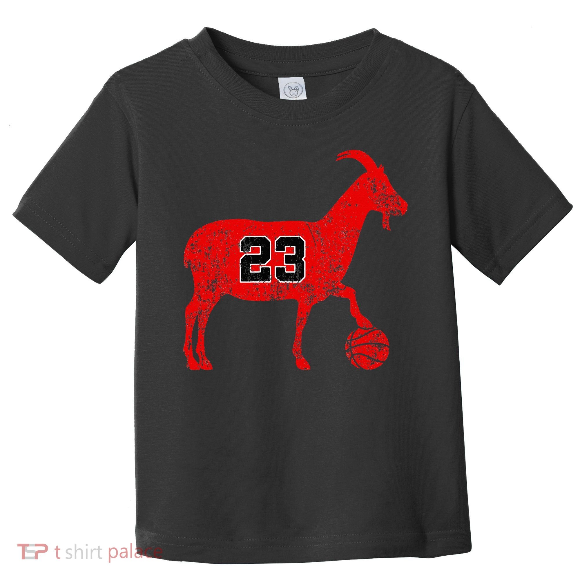 GOAT 23 Funny Basketball Toddler T-Shirt