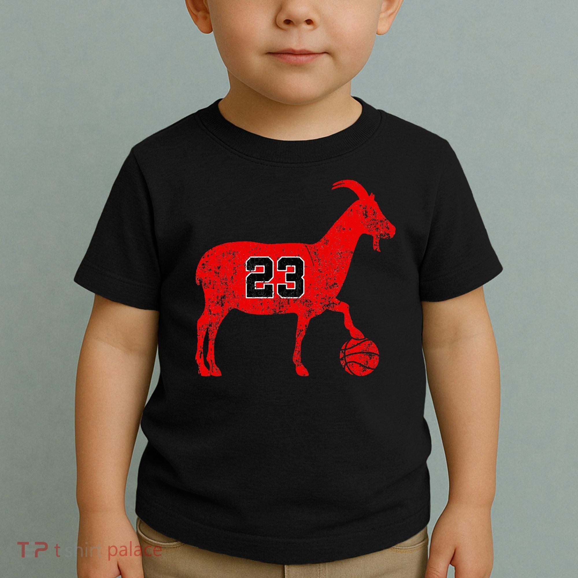 GOAT 23 Funny Basketball Toddler T-Shirt