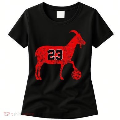 GOAT 23 Funny Basketball Women's T-Shirt