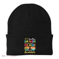 Goodbye 2nd Grade Graduation To 3rd Grade Hello Summer Funny Gift Beanie thumb 0