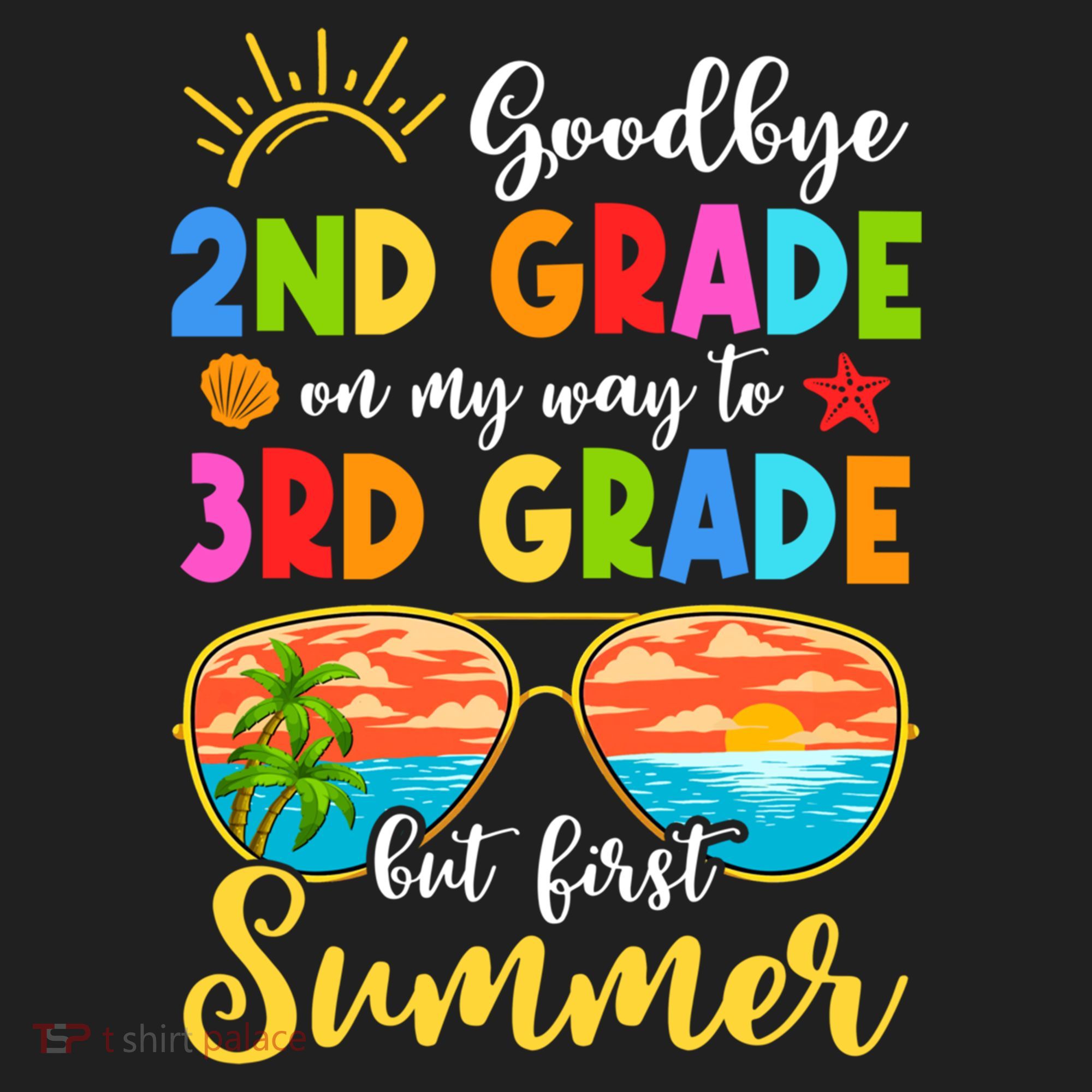 Goodbye 2nd Grade Graduation To 3rd Grade Hello Summer Funny Gift Beanie