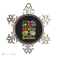 Goodbye 2nd Grade Graduation To 3rd Grade Hello Summer Funny Gift Ornament thumb 0