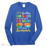Goodbye 2nd Grade Graduation To 3rd Grade Hello Summer Funny Gift Long Sleeve Shirt thumb 0