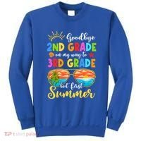 Goodbye 2nd Grade Graduation To 3rd Grade Hello Summer Funny Gift Sweatshirt thumb 0