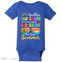 Goodbye 2nd Grade Graduation To 3rd Grade Hello Summer Funny Gift Baby Bodysuit thumb 0