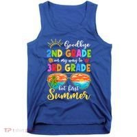 Goodbye 2nd Grade Graduation To 3rd Grade Hello Summer Funny Gift Tank Top thumb 0