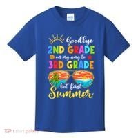 Goodbye 2nd Grade Graduation To 3rd Grade Hello Summer Funny Gift Kids T-Shirt thumb 0